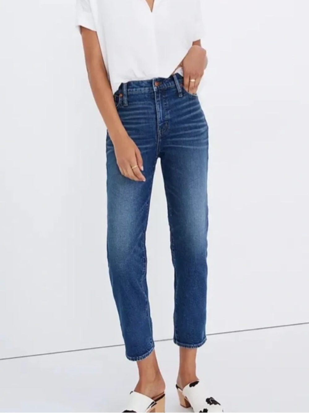 Madewell MR Classic Straight Jeans